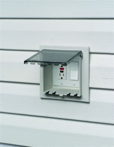 attach electrical box to vinyl siding sigma|surface mount electrical box vinyl siding.